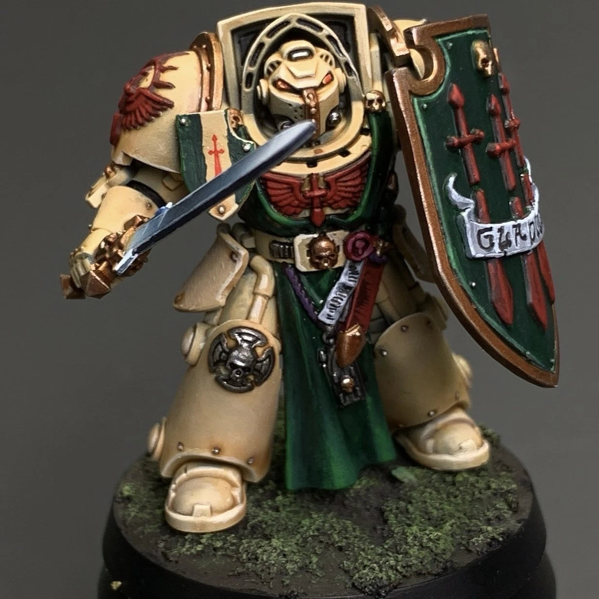 Warhammer 40K Dark Angels Deathwing Knights Painted Space Marines