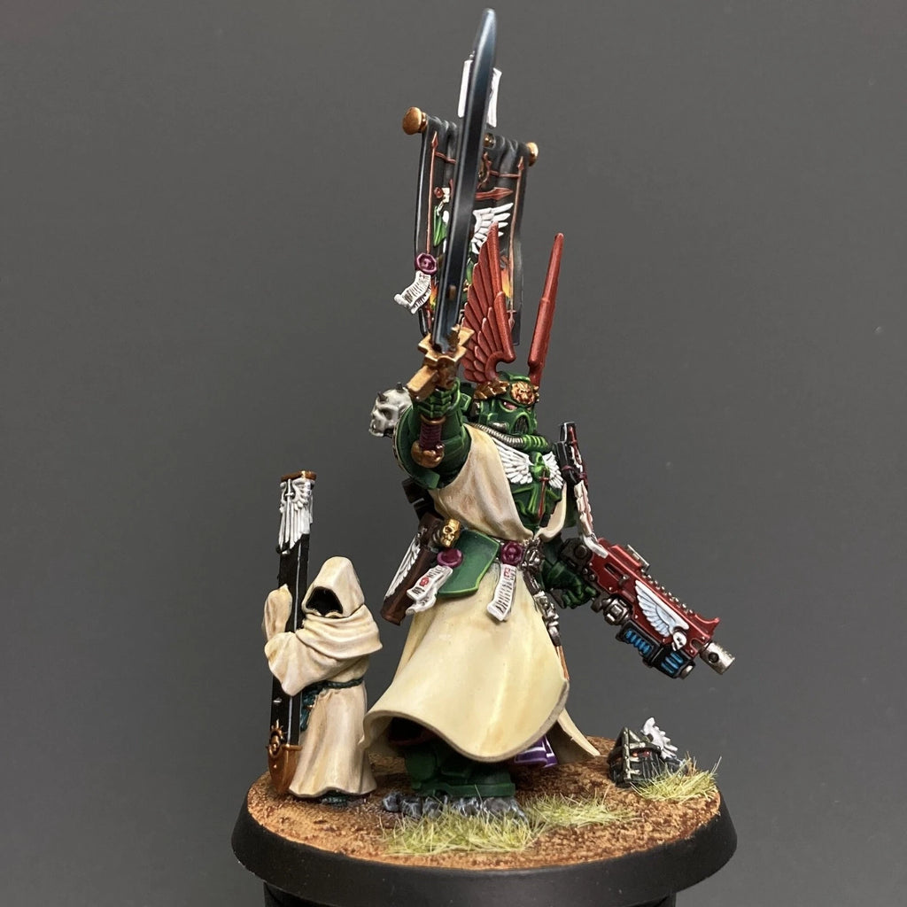 Warhammer 40k Dark Angels Azrael Supreme Grand Master Painted