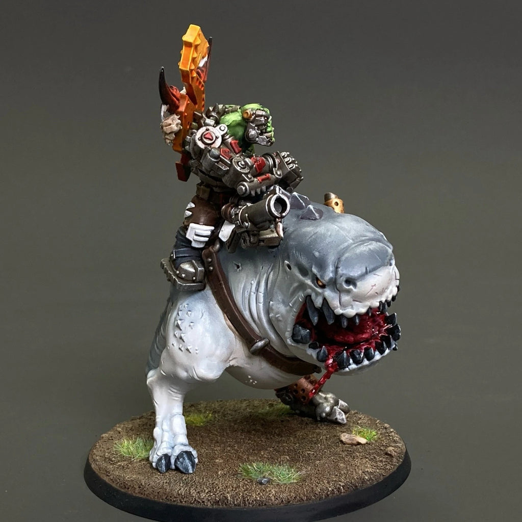 Warhammer 40K Orks Mozrog Skragbad Painted