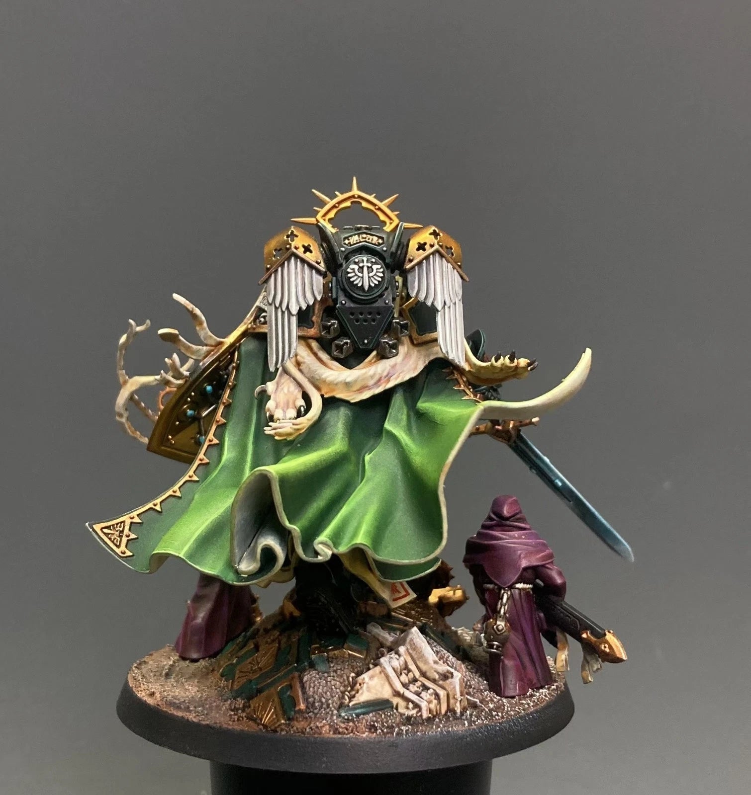 DARK ANGELS LION EL'JONSON Space Marines Pro Painted Warhammer 40k